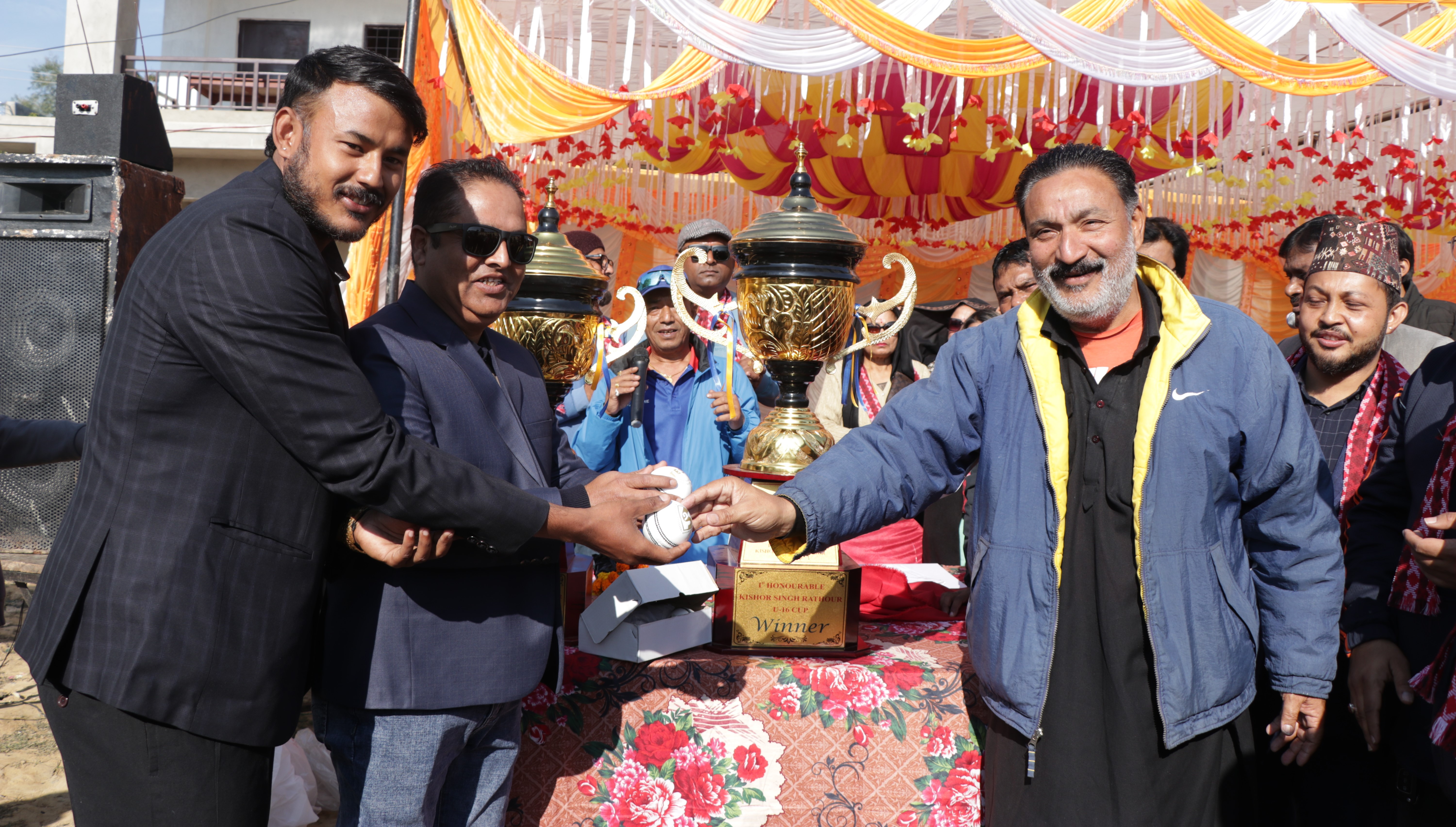 किशोर सिंह राठौर यु–१६ क्रिकेट शुरु