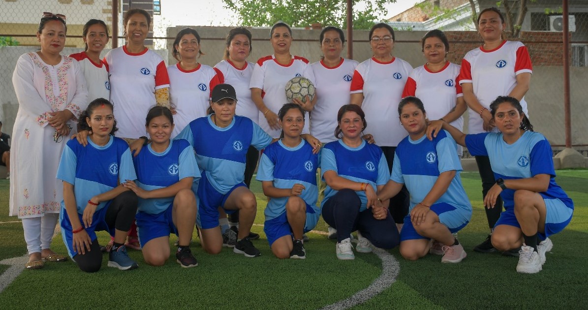 युनियनको ३३औं स्थापना दिवसमा मैत्रीपुर्ण फुटसल