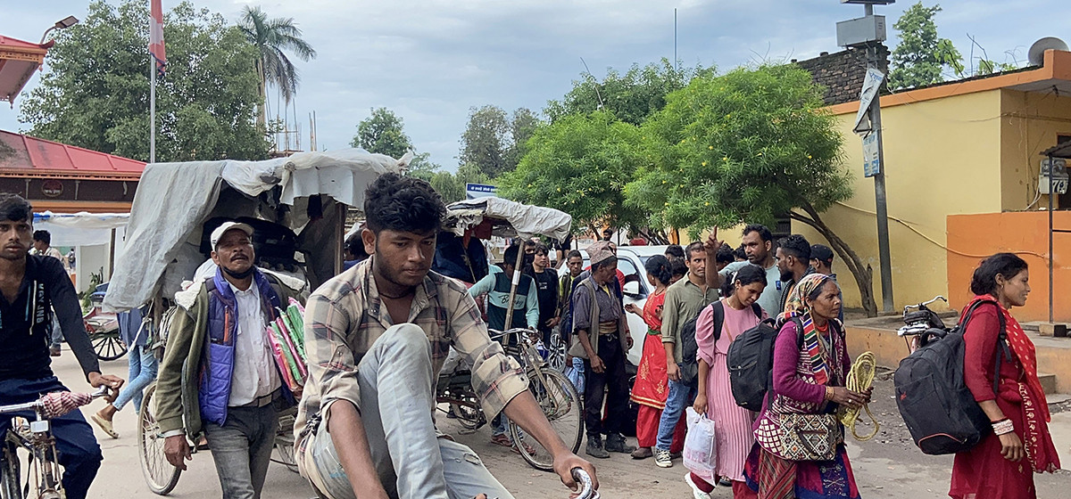 रोजगारीका लागि मुगलान गएका दुई लाख नेपालगञ्ज नाकाबाट घर फर्किए