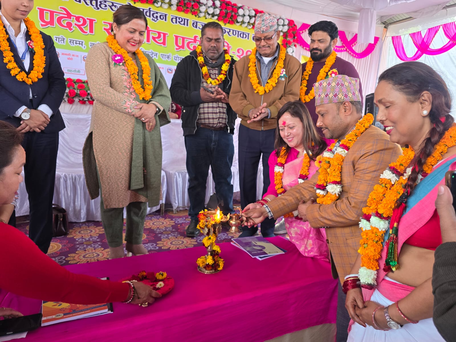 नेपालगन्जमा नवौं लुम्बिनी प्रदेश स्तरीय प्रदर्शनी शुरु