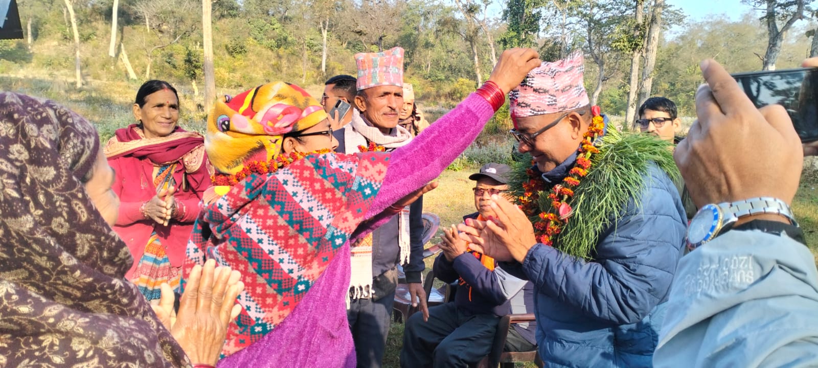 राप्तीसोनारीमा गौडेलको घरदैलो तीव्र