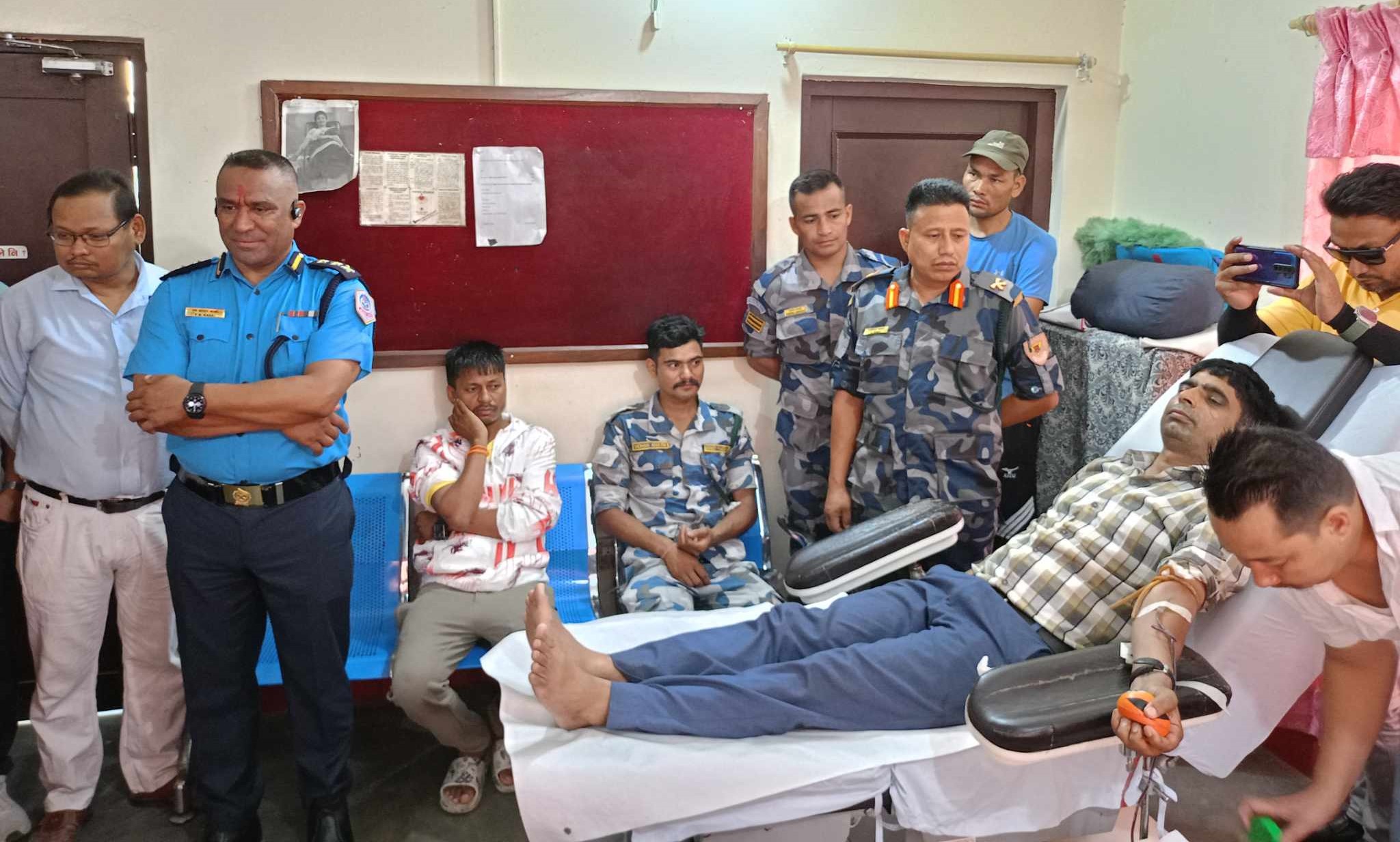 गणतन्त्र दिवसमा नेपालगन्जमा रक्तदान