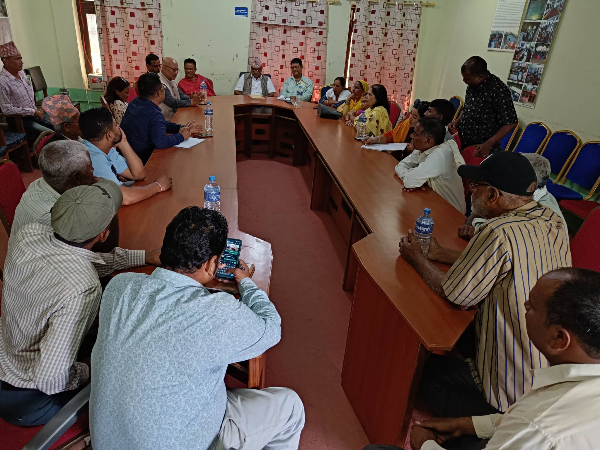 कांग्रेश क्षेत्र नंं २ प्रदेश (क) द्धारा चुनाव रणनिति तय