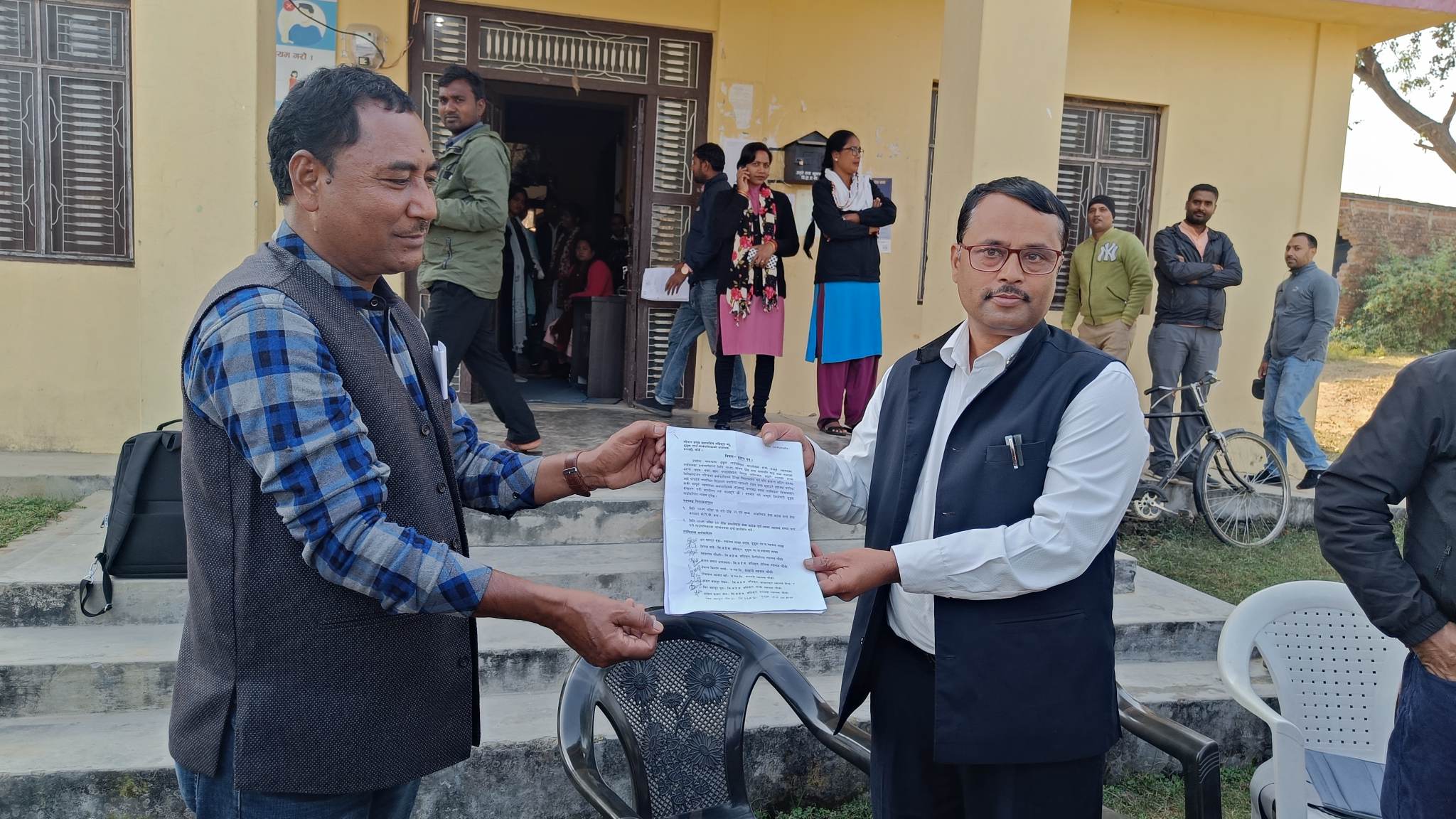 तलब भत्ताको माग गर्दै डुडुवाका स्वास्थ्यकर्मी आन्दोलित