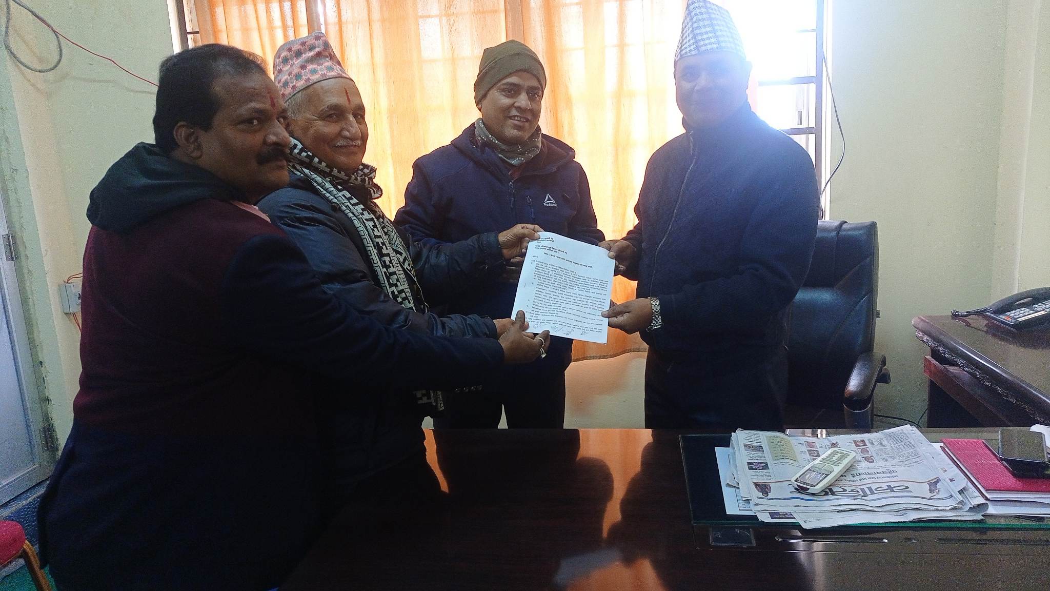 चिसोमा जिवन रक्षाको माग गर्दै गृह मन्त्रालयको ध्यानाकषर्ण