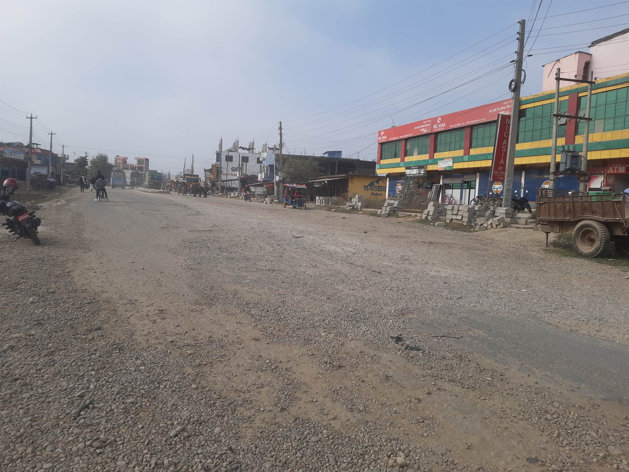 पाँच बर्षमा पनि निर्माण भएन दुई किलोमिटर सडक