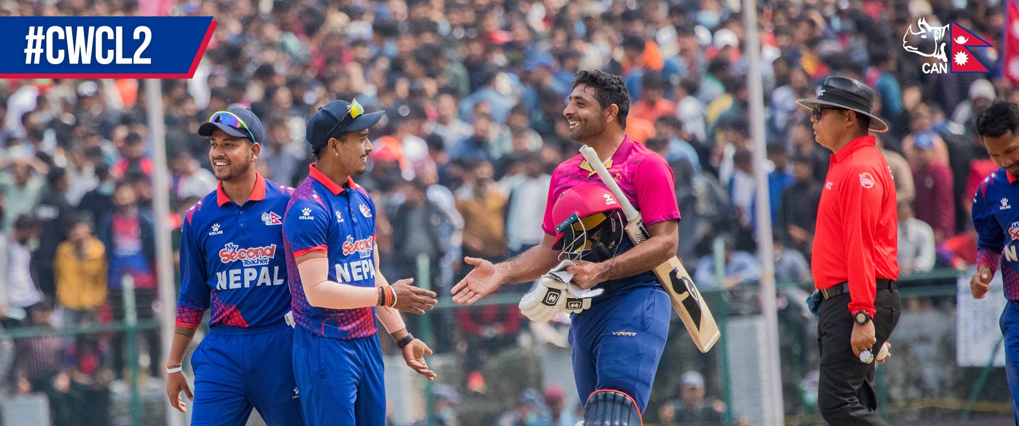 नेपाललाई युएईले दियो ३११ रनको बिशाल लक्ष्य