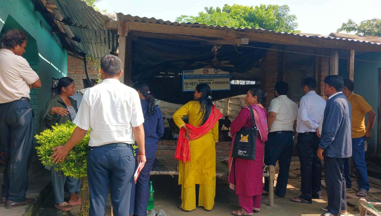 ठाकुरबाबा र मधुवनमा युवा उद्यमबारे जानकारी लिन संयुक्त अनुगमन