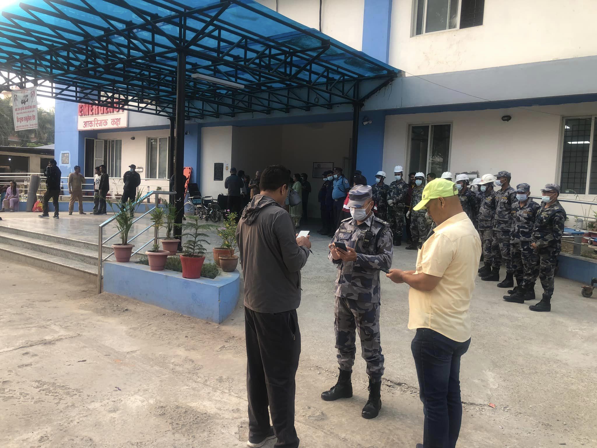 भुकम्पमा घाइतेको उपचारका लागि बाँकेमा पुर्व तयारी