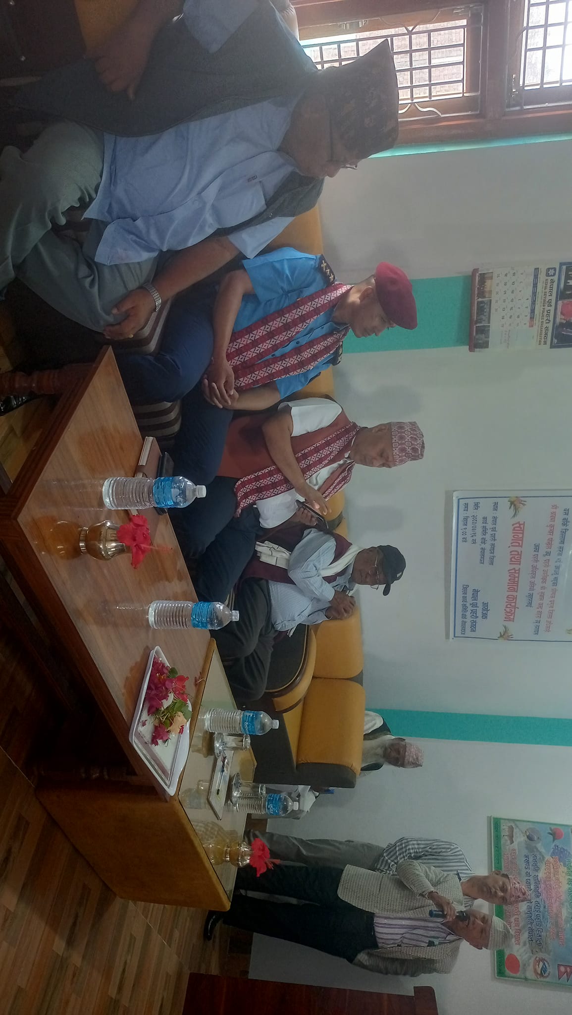 बाँकेका सुरक्षा अधिकारीलाई स्वागत तथा सम्मान