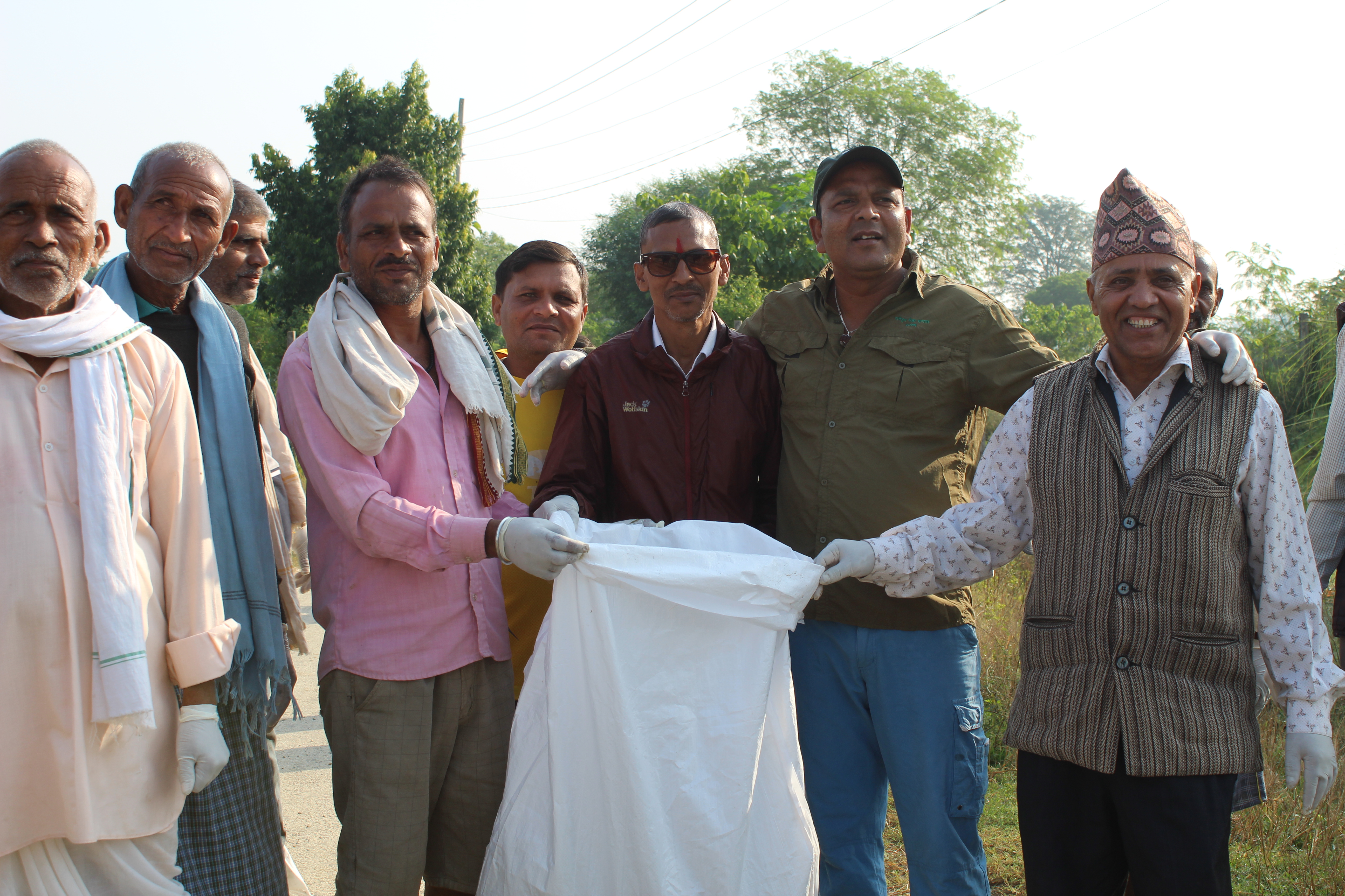 कृृष्णसार संरक्षण क्षेत्रको सरसफाई