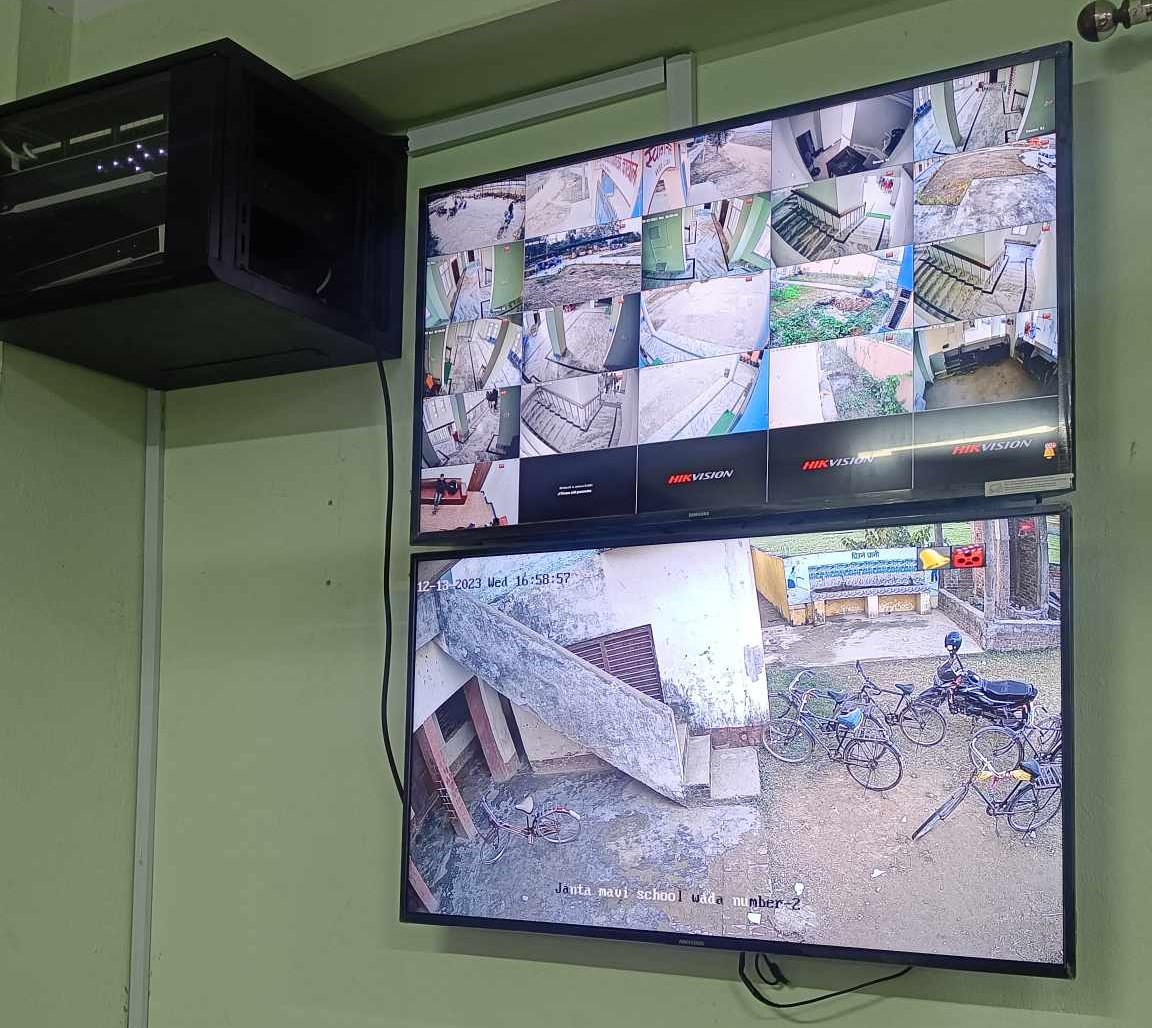 डुडुवाका माताहत कार्यालयको सिसिटिभीमार्फत निगरानी
