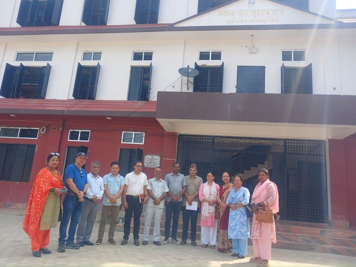 आयोगसहितको टोली बाल सुधारगृहको अनुगमनमा