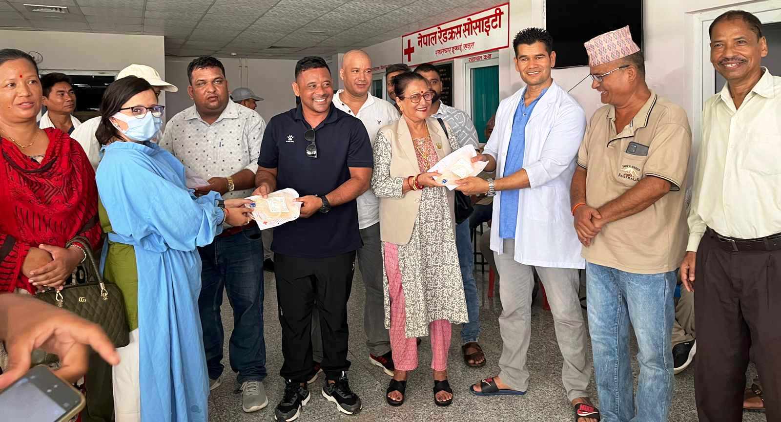 २२ जना युवाद्धारा रक्तदान