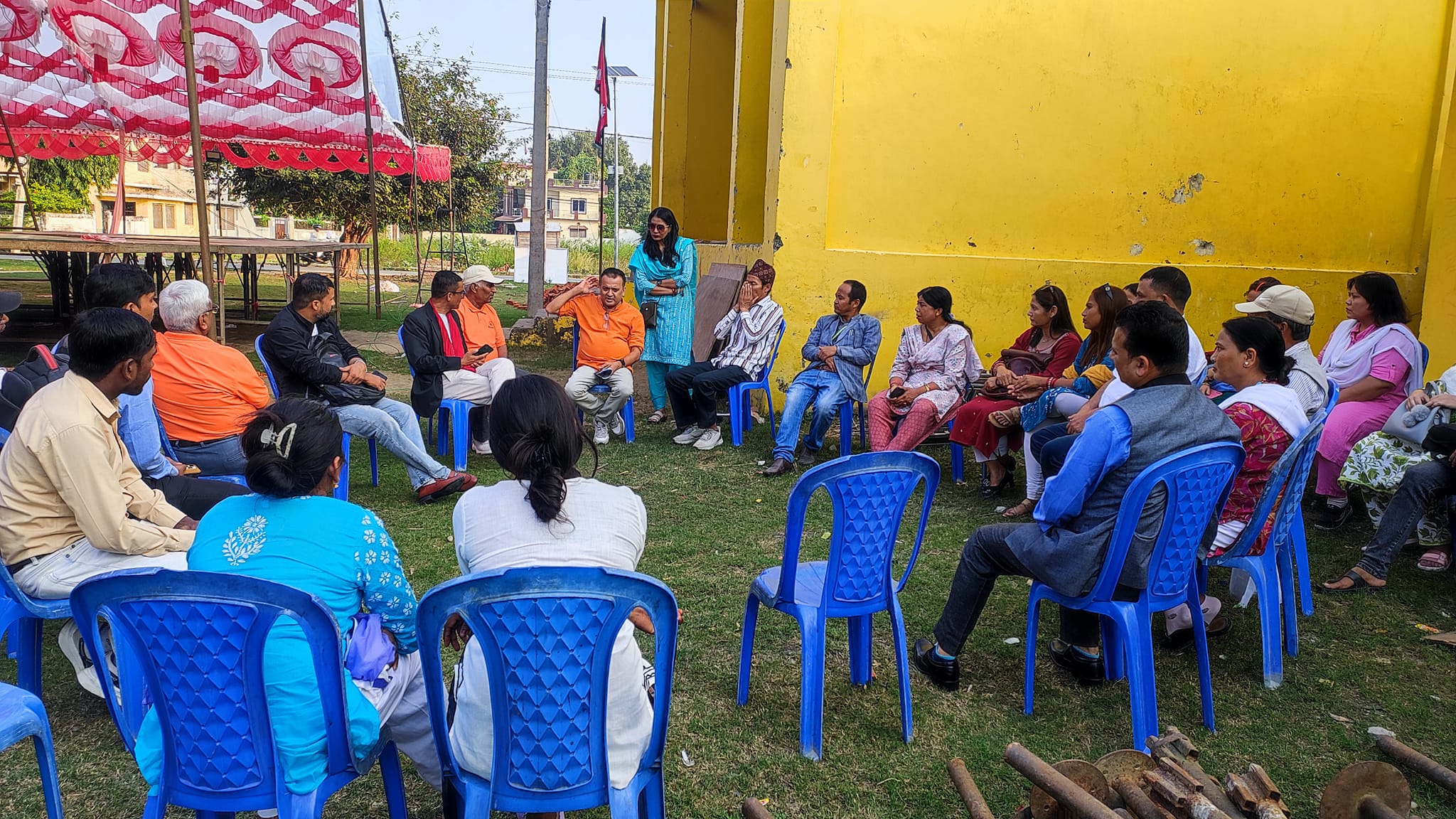 बैकुण्ठधाम आध्यात्मिक महोत्सवको तयारी पुरा