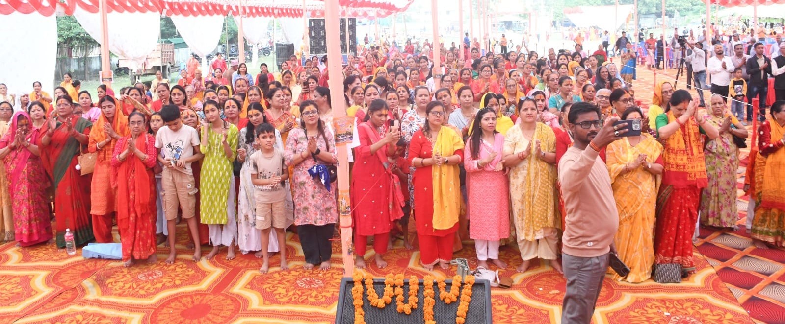 वैकुण्ठधाम आध्यात्मिक महोत्सवमा भक्तजनको उल्लेख्य सहभागिता