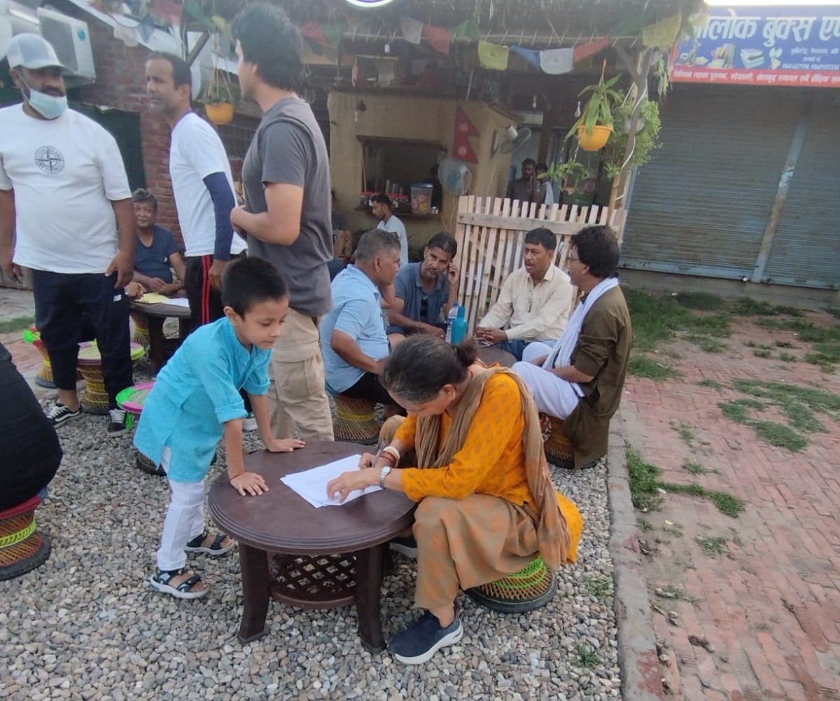 कान्ति तालको सौन्दर्य बचाउन हस्ताक्षर सङ्कलन अभियान