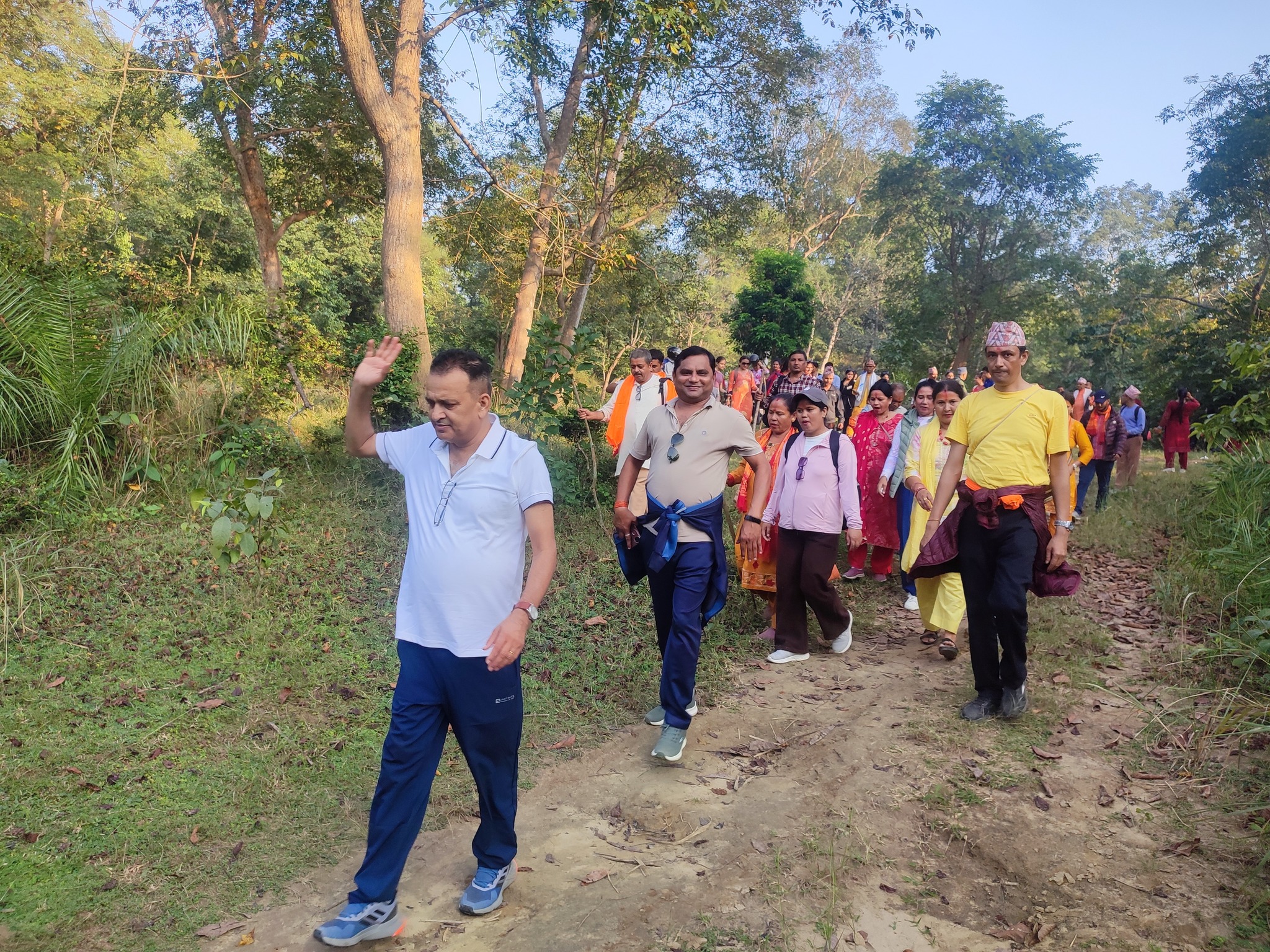 पदयात्रा गर्न पाउँदा खुसी हुन्छन् पर्यटक