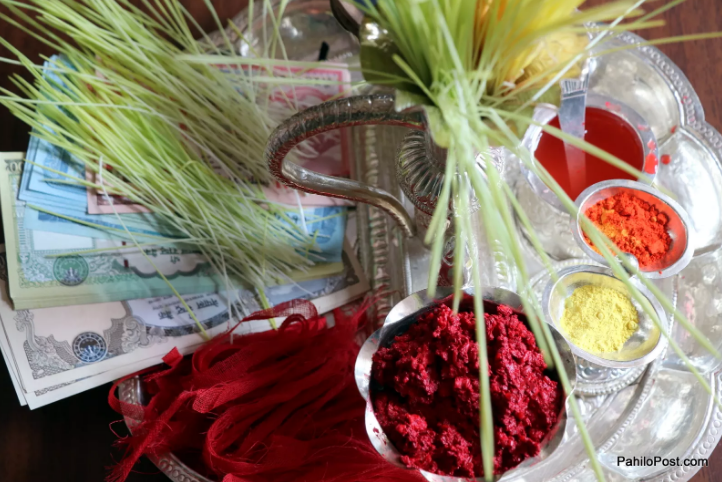 आज विजयादशमी टिका र जमरा लगाएर मनाइँदै