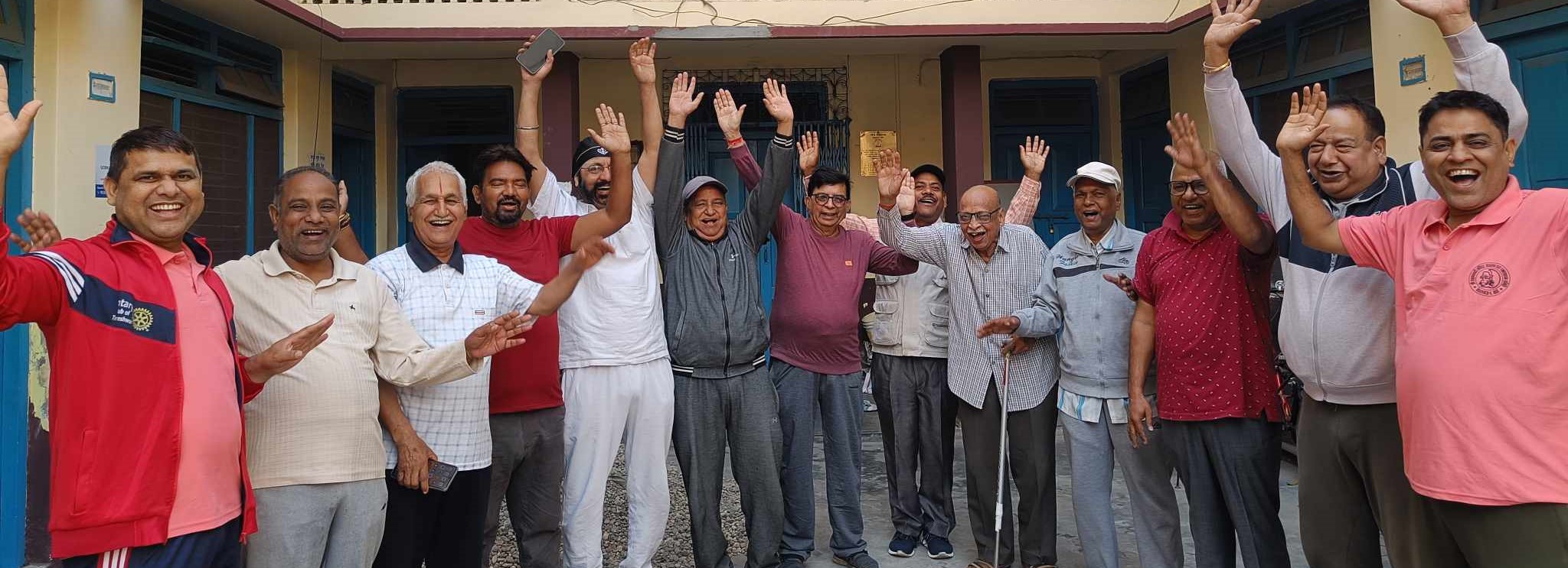 स्वास्थ्यका लागि हाँसो श्रृखला