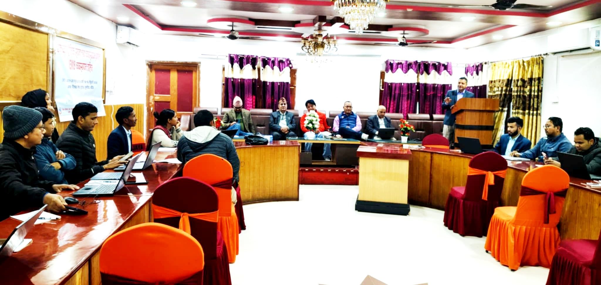 बर्दियाका शिक्षकलाई एकिकृत शैक्षिक सुचना तथा ब्यवस्थापन प्रणाली तालिम