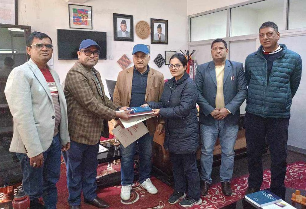 भूमि आयोग र डुडुवा गाउँपालिकाबिच सम्झौता