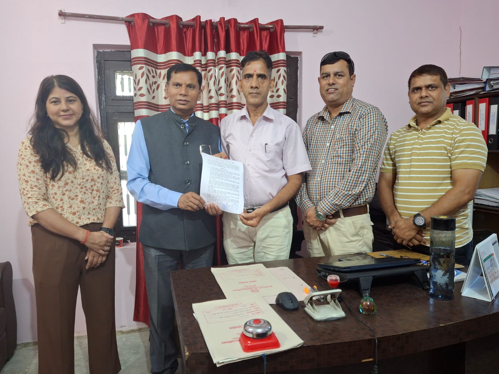 नयाँ आर्थिक वर्षका लागि अवधी समाचार सेवाको सम्झौता