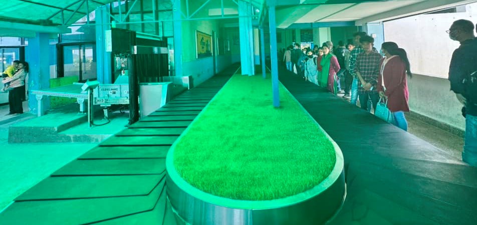 नेपालगन्ज विमानस्थलमा ‘कन्भेयर बेल्ट’ प्रणाली सञ्चालन