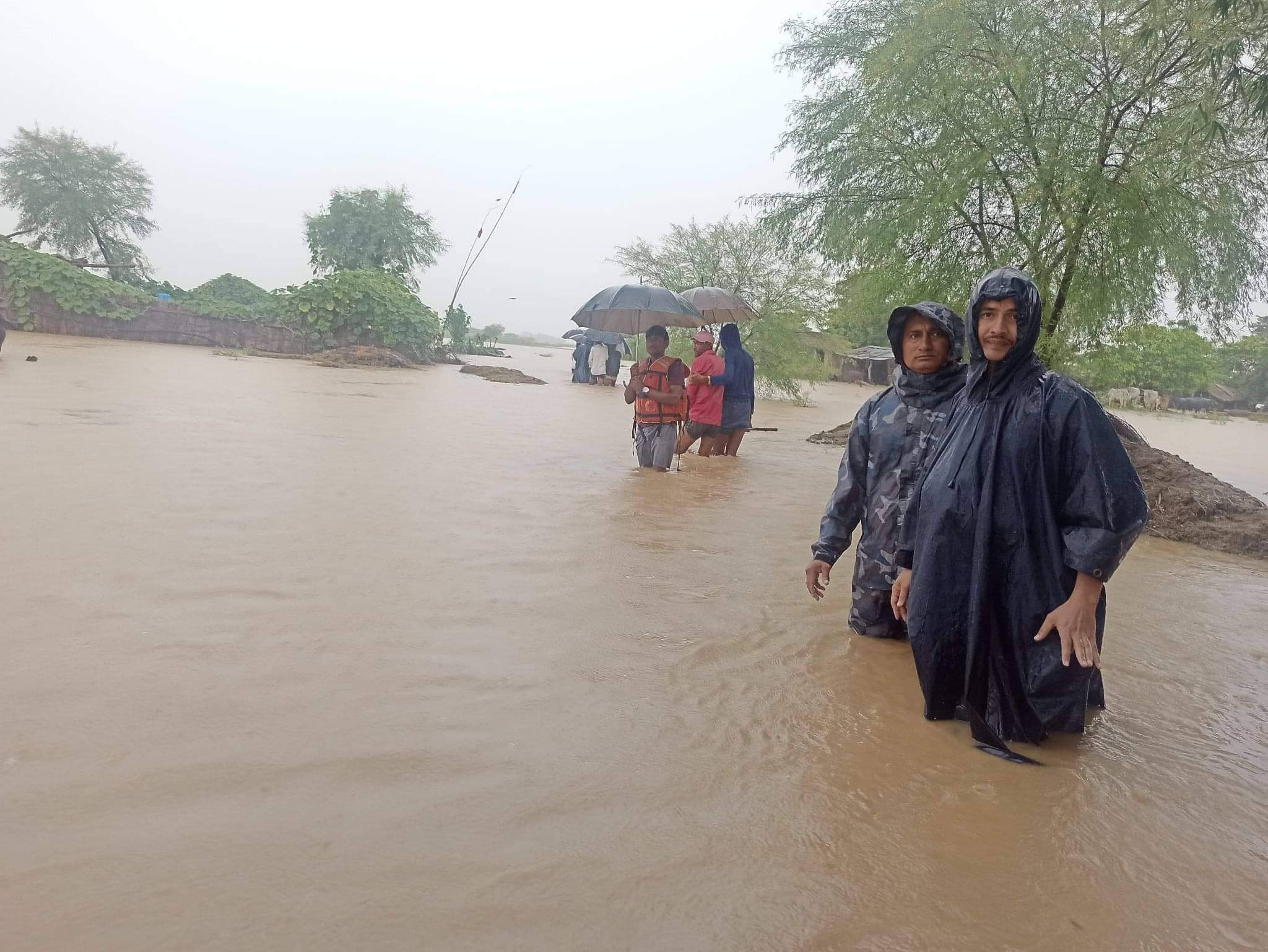 बाँके चौफेरी गाउँका ७५ घरपरिवारलाई स्थान्तरण
