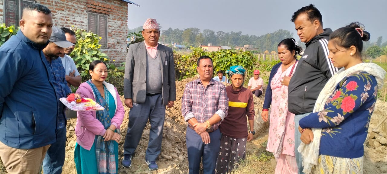 राप्तीसोनारी गाउँपालिकाले ५२ जना विपन्न परिवारको घर बनाउदै