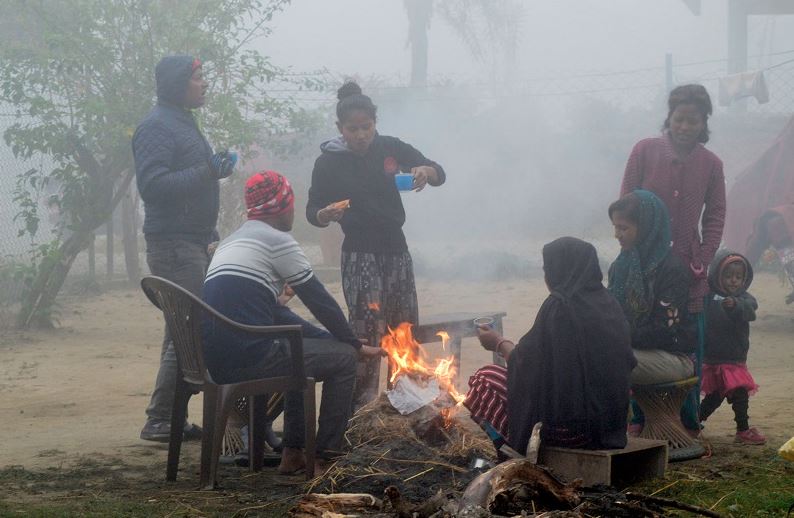 नेपालगन्जमा चिसो बढ्यो