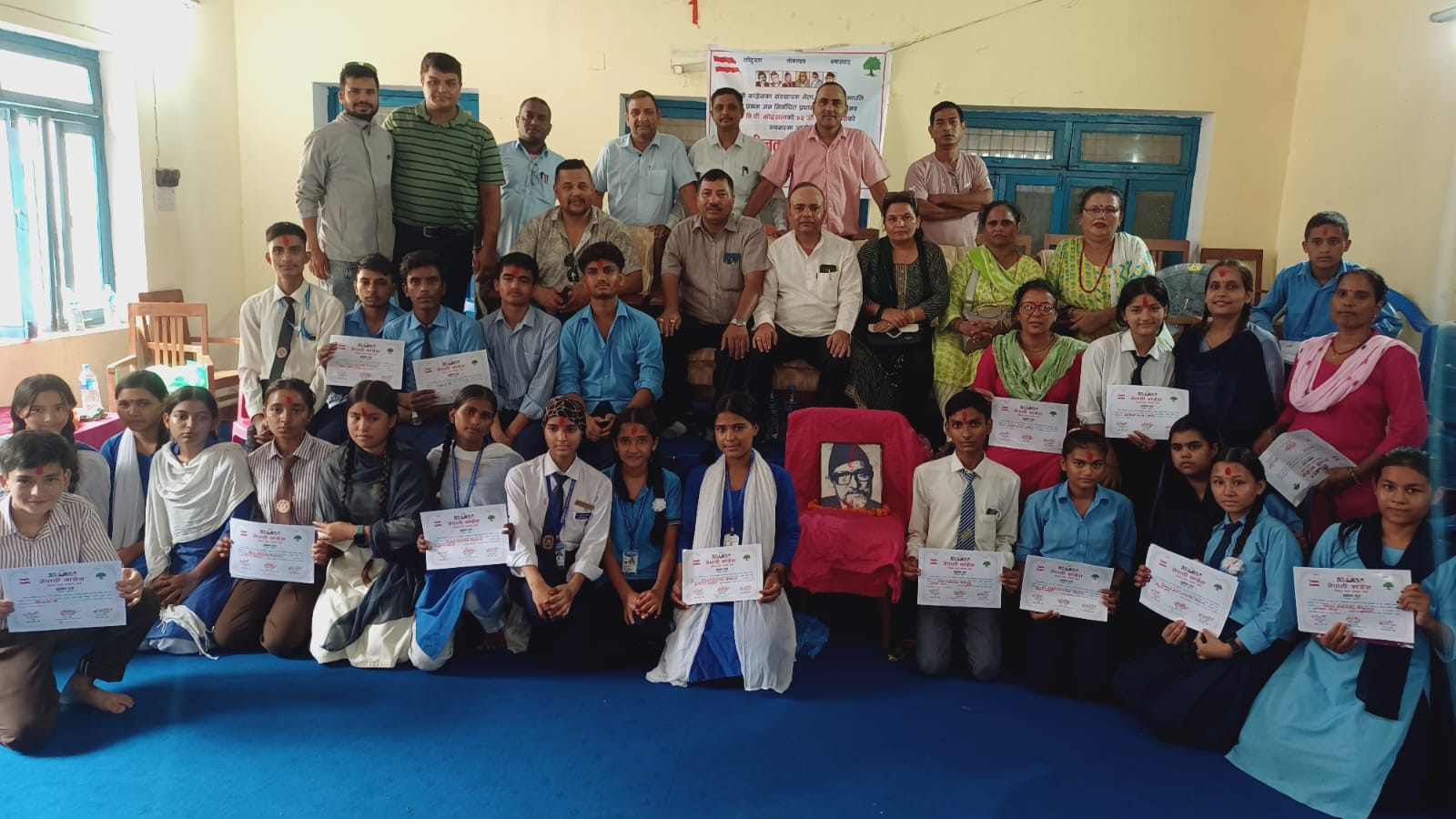 वीपी स्मृति दिवसः बाँकेमा माल्यार्पण र हाजिरीजवाफ