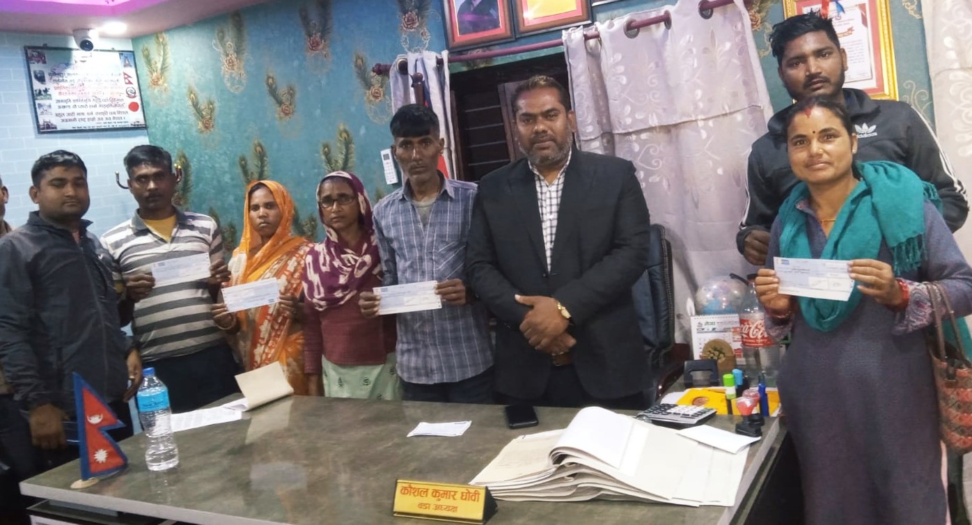 ४६ विपन्न व्यवसायीलाई ८० लाखको लगानी