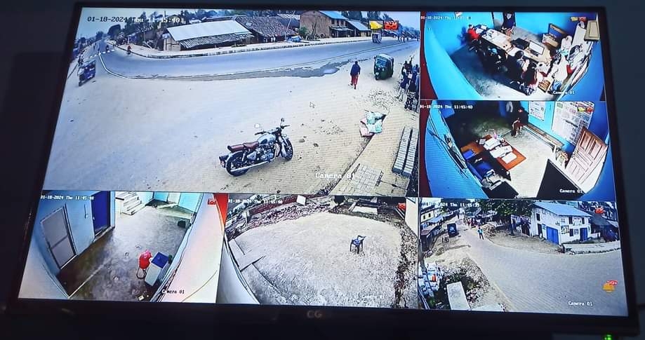 अपराधिक गतिविधि नियन्त्रण गर्न सिसीटिभी क्यामेरा जडान