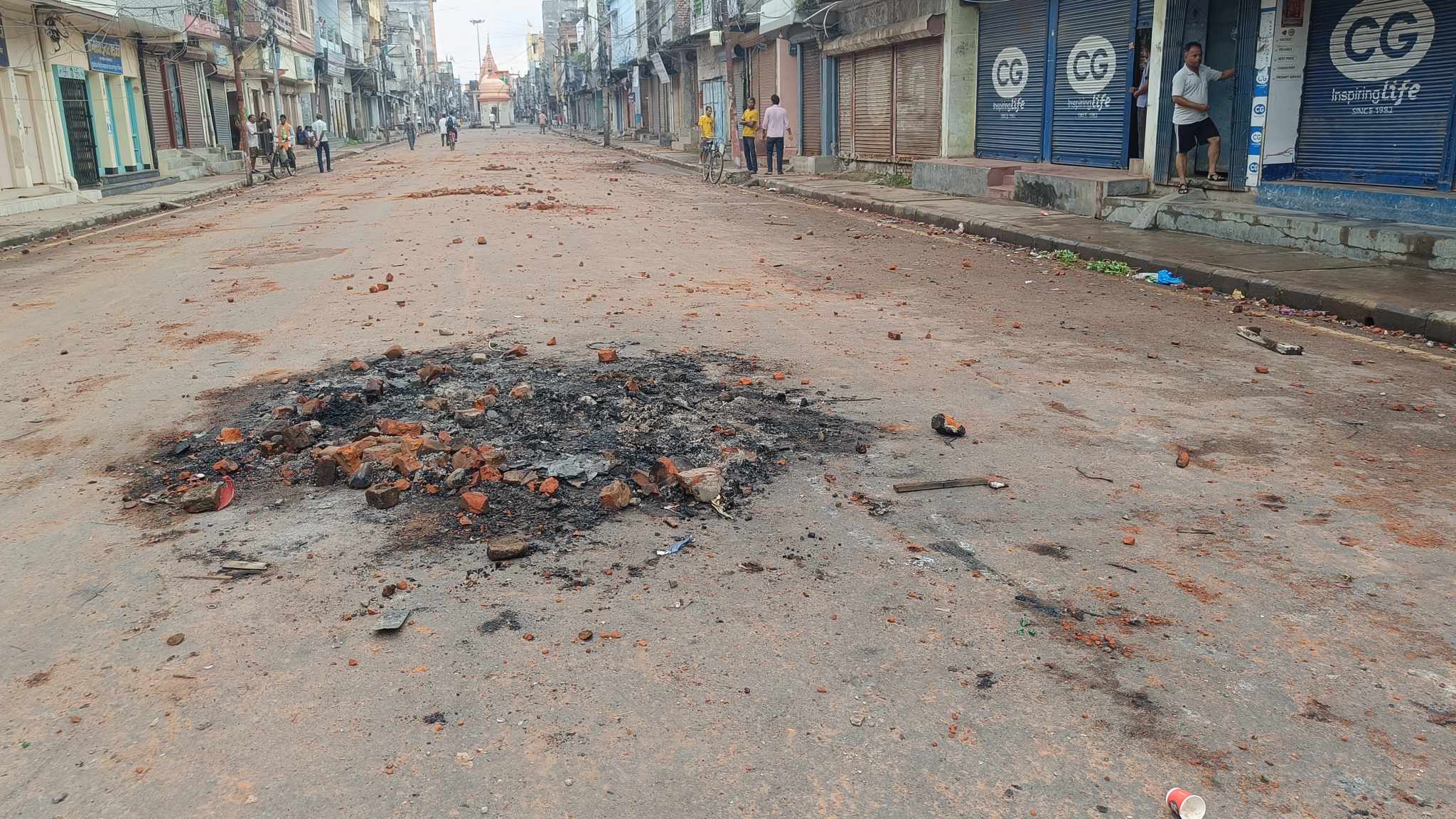 कर्फ्युपछि सुनसान नेपालगन्ज