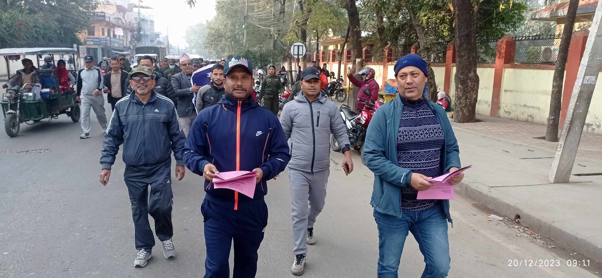 नेपालगञ्जमा ‘सचेतना प्रबद्र्धन र जरिवाना अभियान’