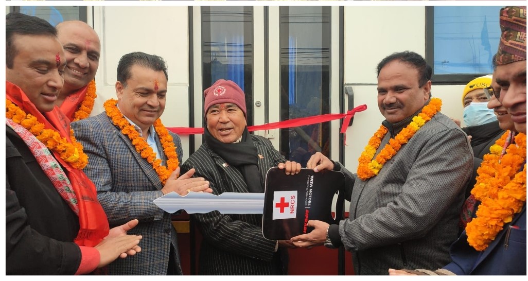 रक्त संकलन घुम्ती बस सेवा सुरु