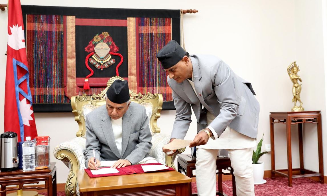 राष्ट्रपतिबाट प्रमाणीकरण  भयो नागरिकता विधेयक