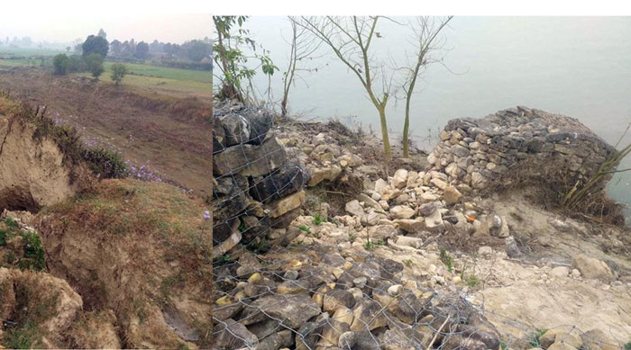 तटबन्ध निर्माण नहुँदा डुबानको जोखिम