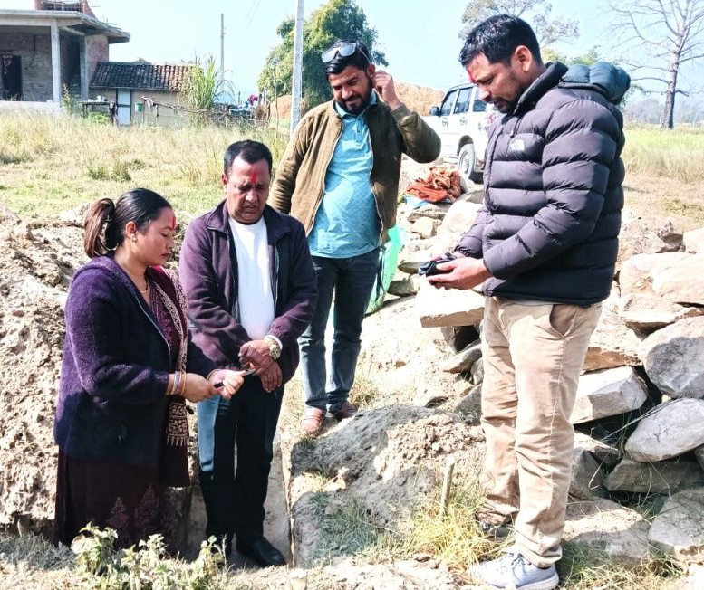 राप्ती सोनारीमा विपन्न लक्षित घर आवास निमार्ण शुरु
