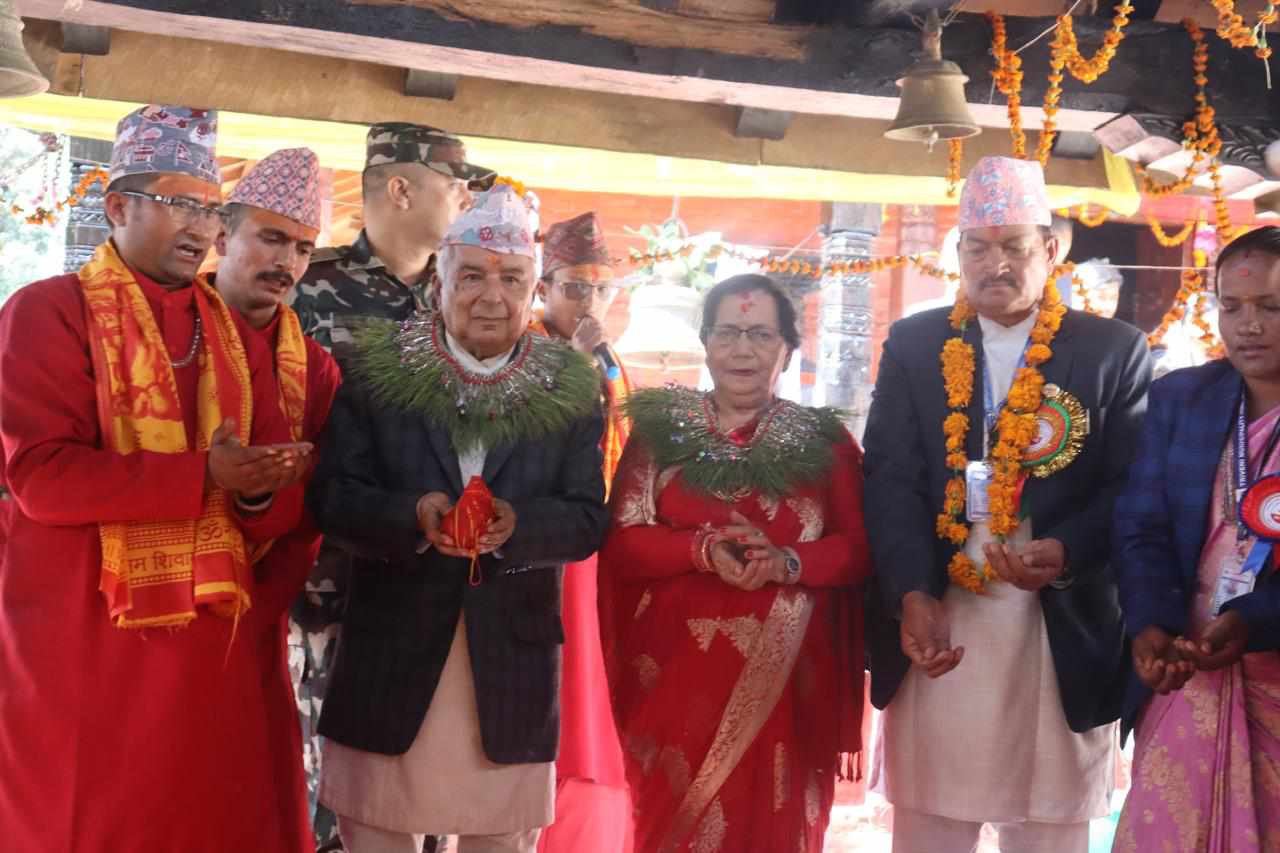 जनताको सुख, शान्ति र मुलुकको समृद्धि होस्ः राष्ट्रपति