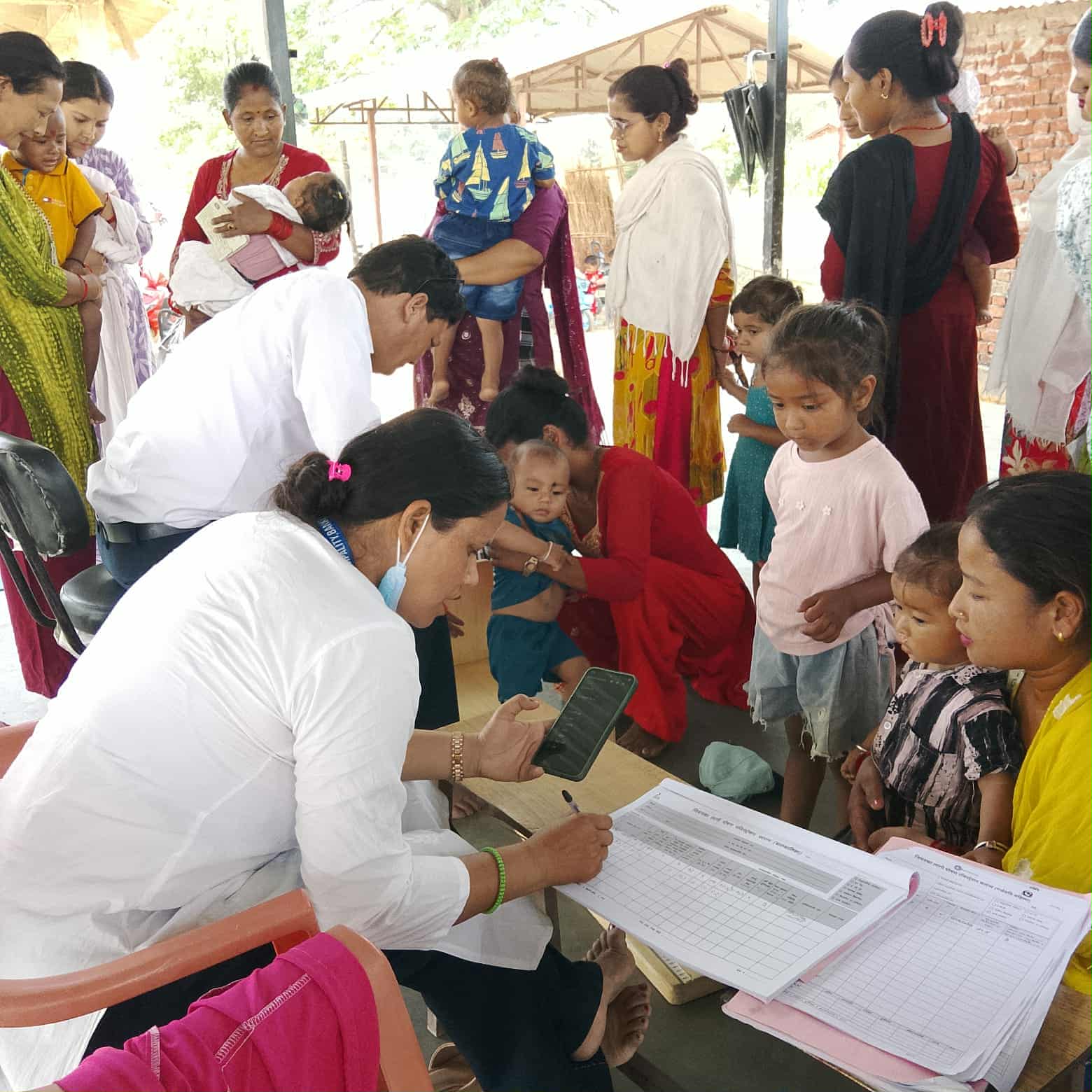 बाँकेमा राष्ट्रिय पोषण स्क्रिनिङ अभियान सुरु