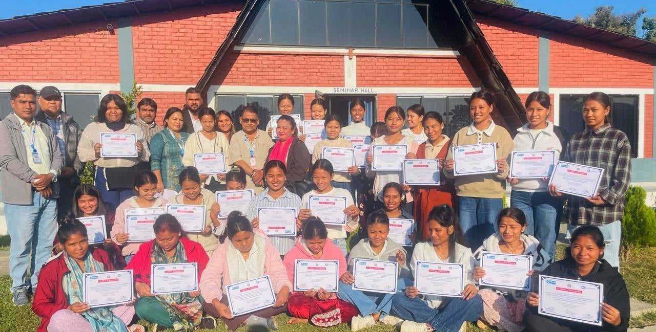 मधुवनमा पाँच दिने व्यवसायिक सीप तथा सूक्ष्म उद्यम विकास तालिम