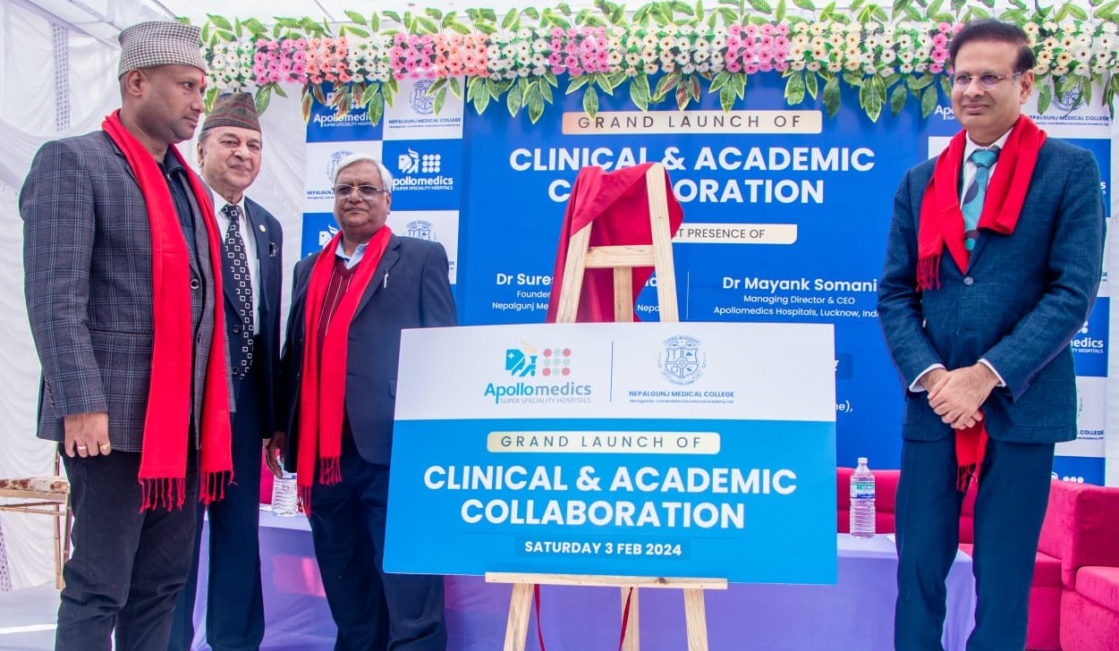 भारत लखनऊका विशेषज्ञद्धारा नेपालगन्जमा सेवा