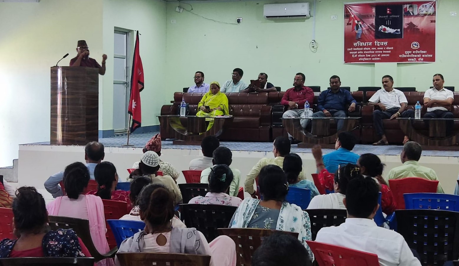 डुडुवाले मनायो संविधान दिवस