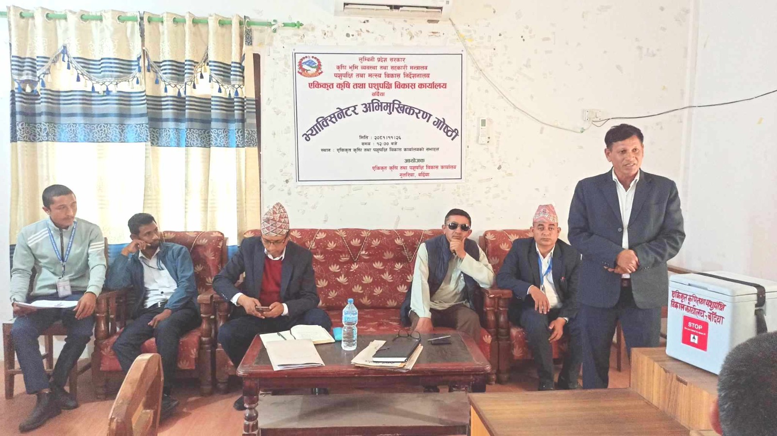 खोरेत रोग उल्मुलन अभियान सम्वन्धी खोपकर्तालाई अभिमुखिकरण