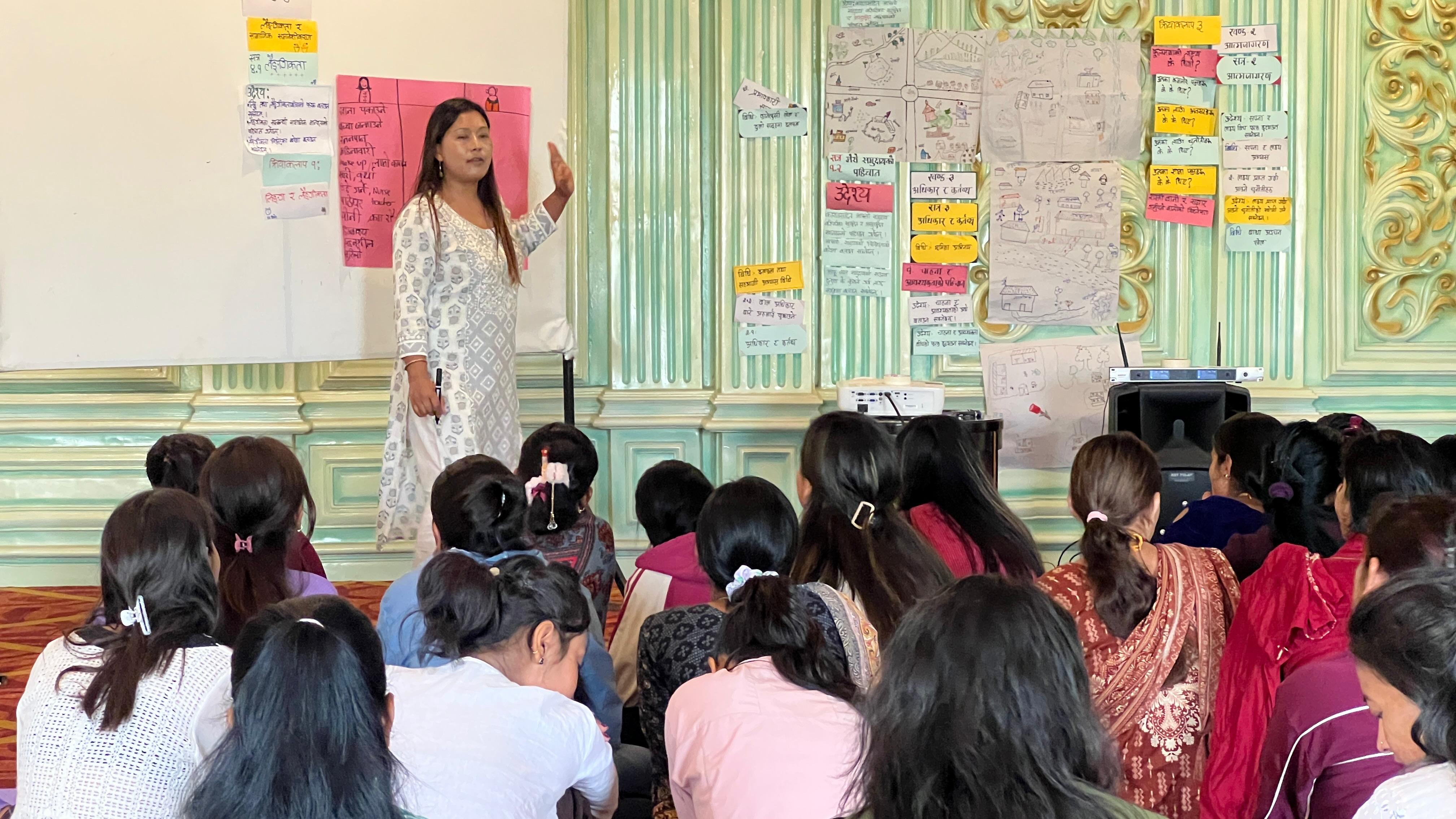 सुदूरपश्चिम र कर्णाली प्रदेशका ३० जना किशोरीलाई दक्ष बनाइदै