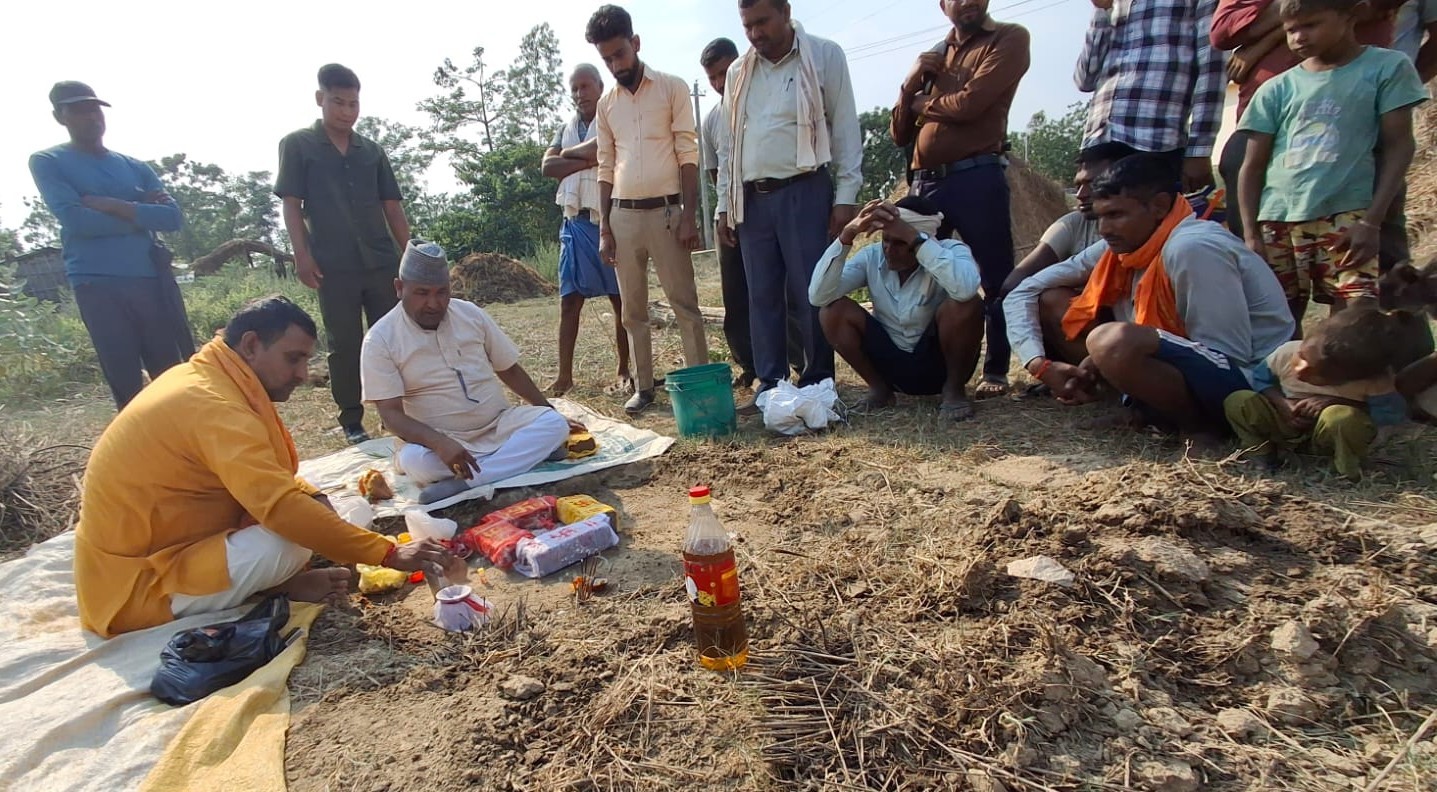 डुडुवामा आकस्मिक आश्रय स्थल निमार्ण शुरु