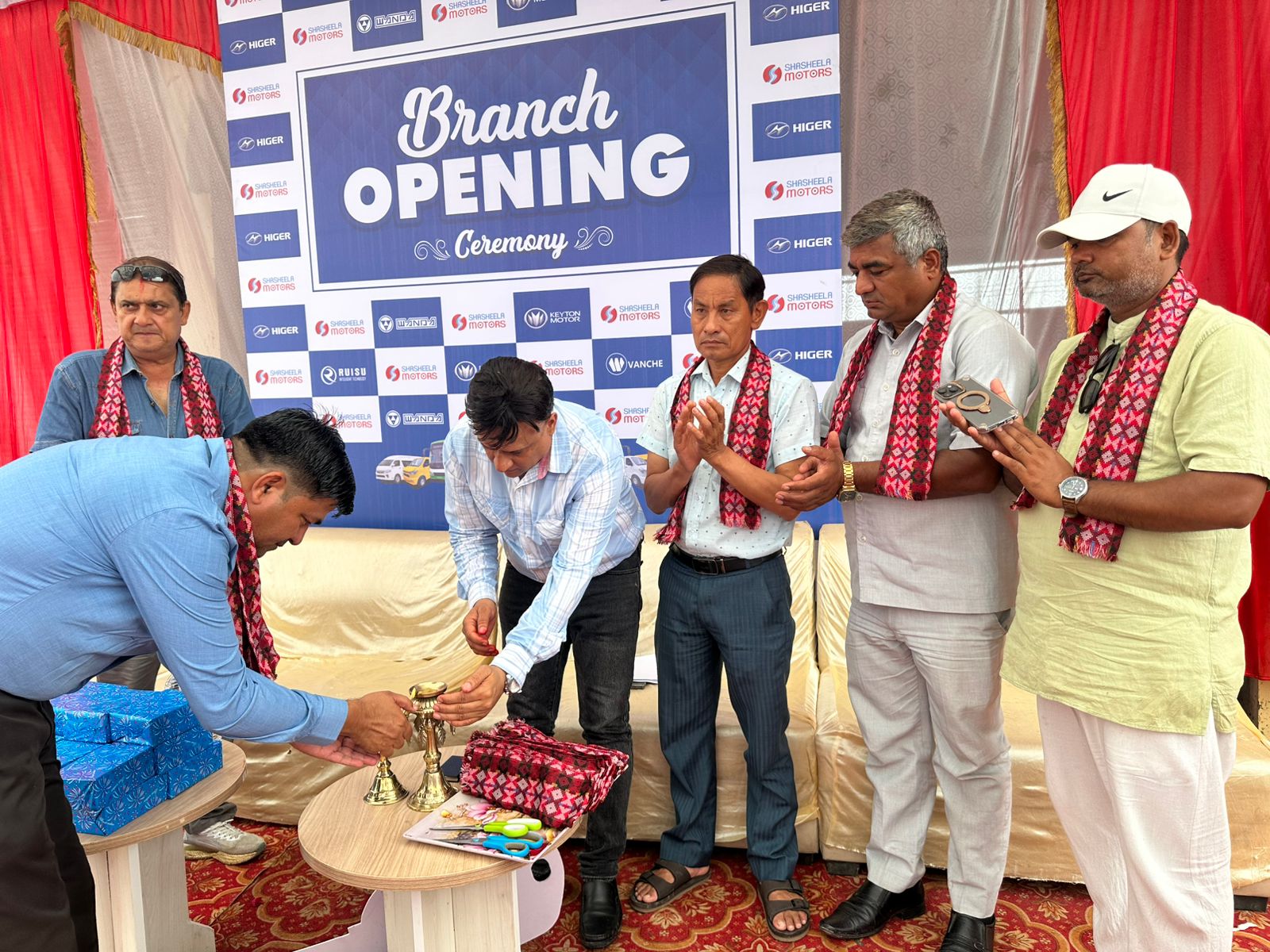 शशीला मोटर्सको चौंथो शाखा नेपालगञ्जमा