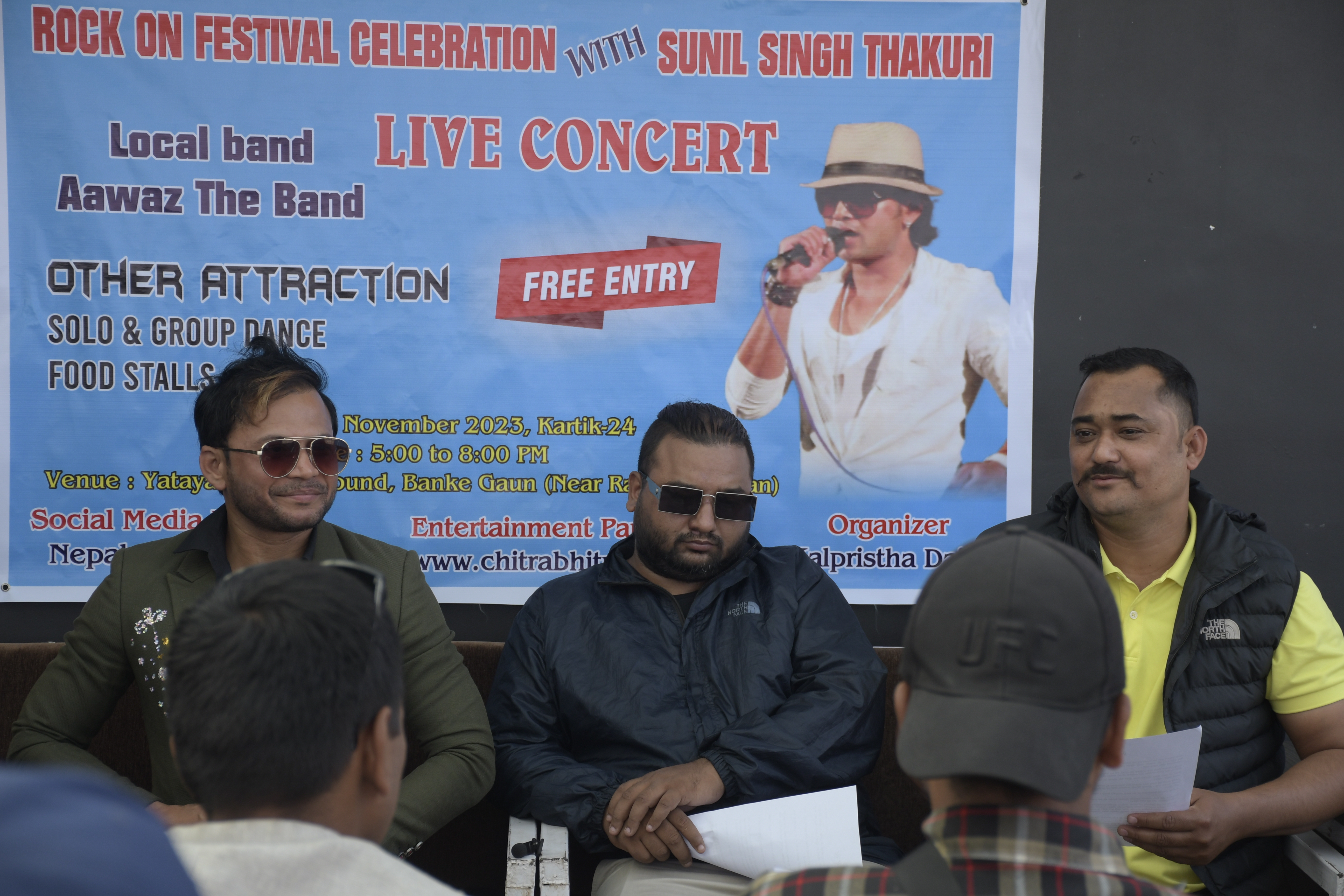 नेपालगन्जमा सुनिल सिंहको ओपन कन्सर्ट हुँदैं